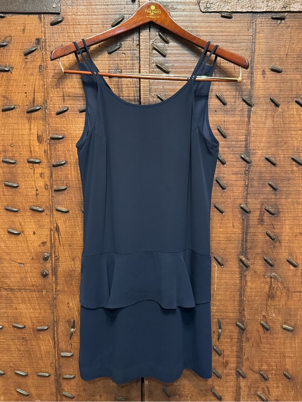 Trina Turk Dark Navy Sleeveless Shift Dress